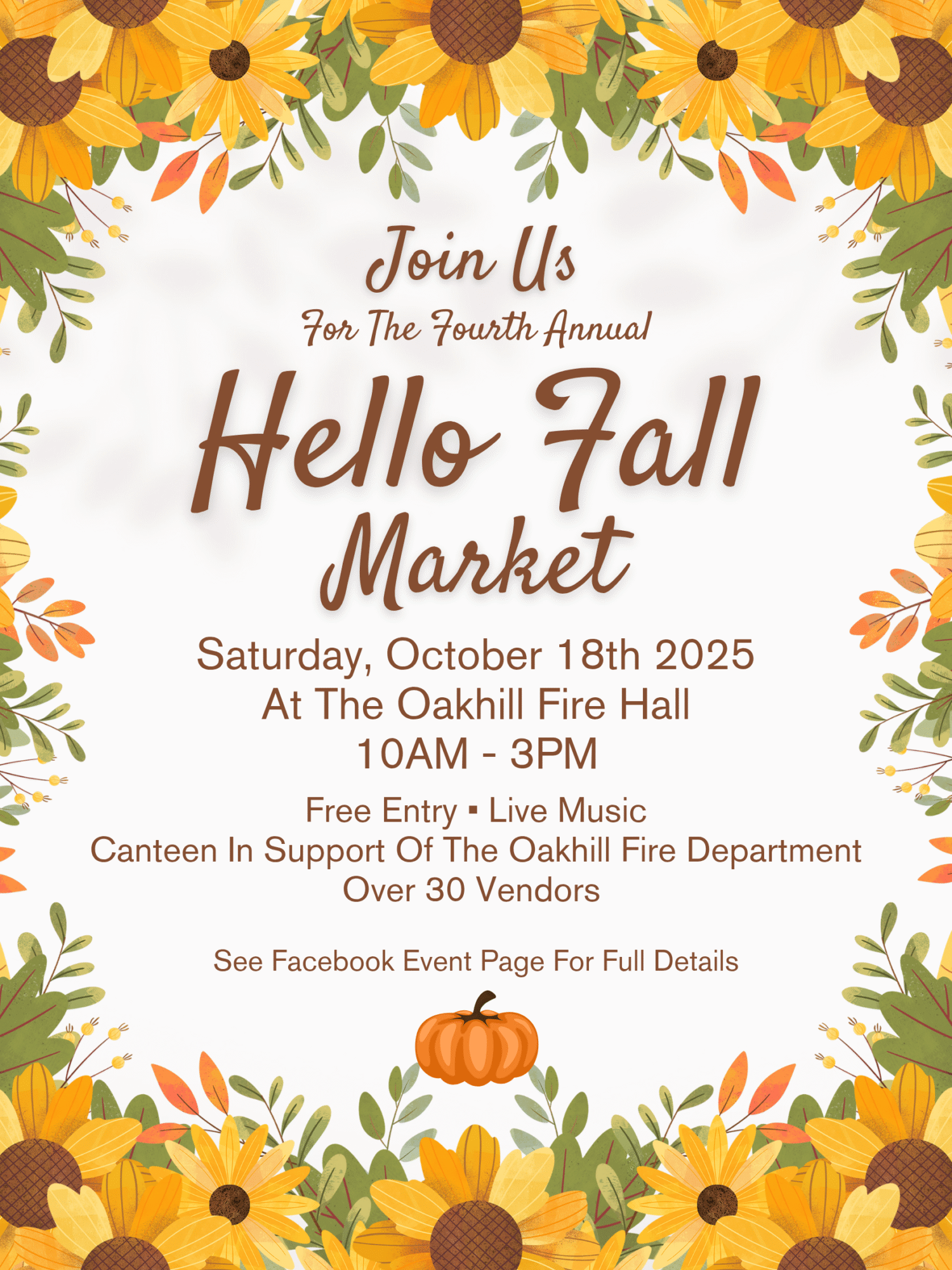 The 4th Annual Hello Fall Market