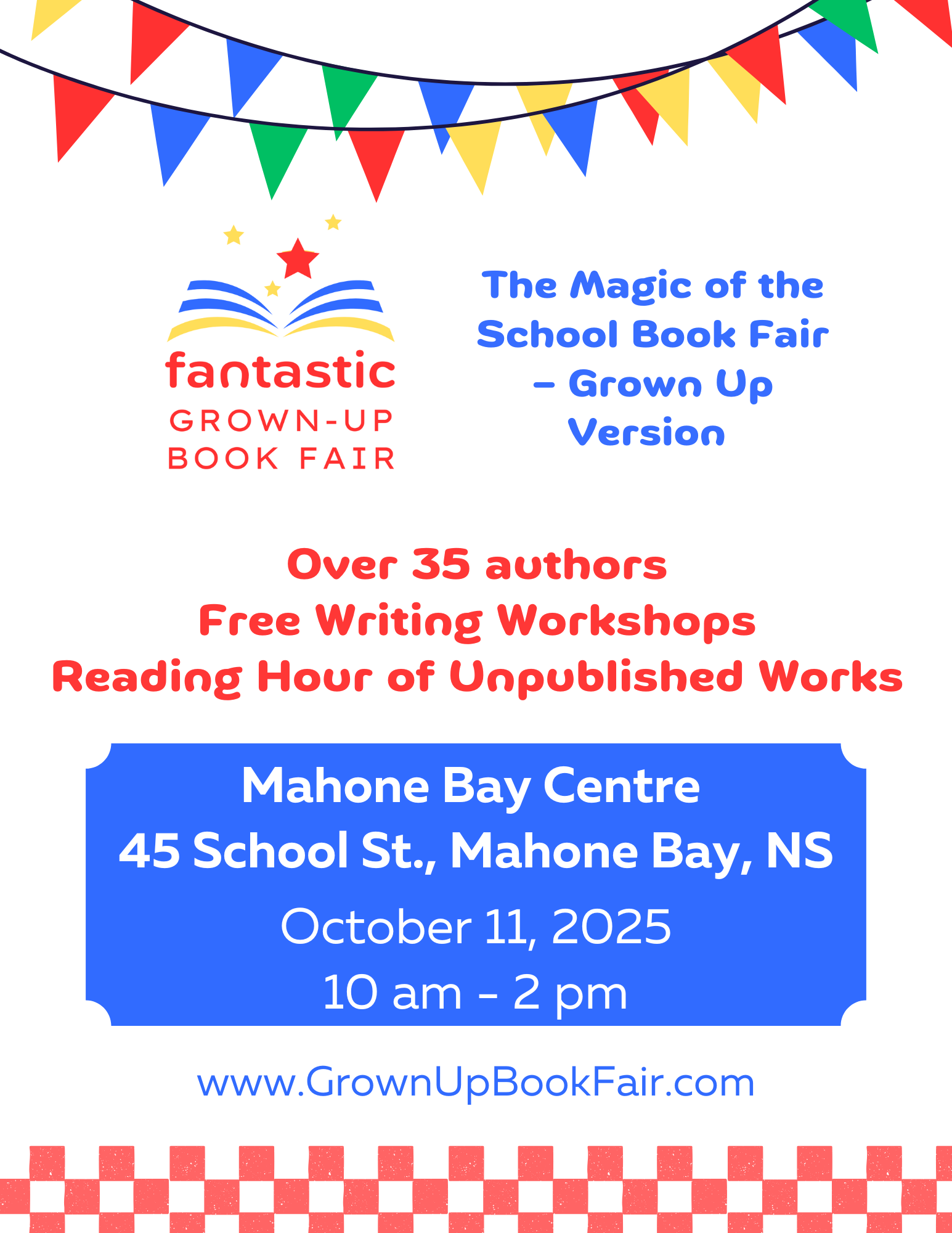 The Fantastic Grown-Up Book Fair