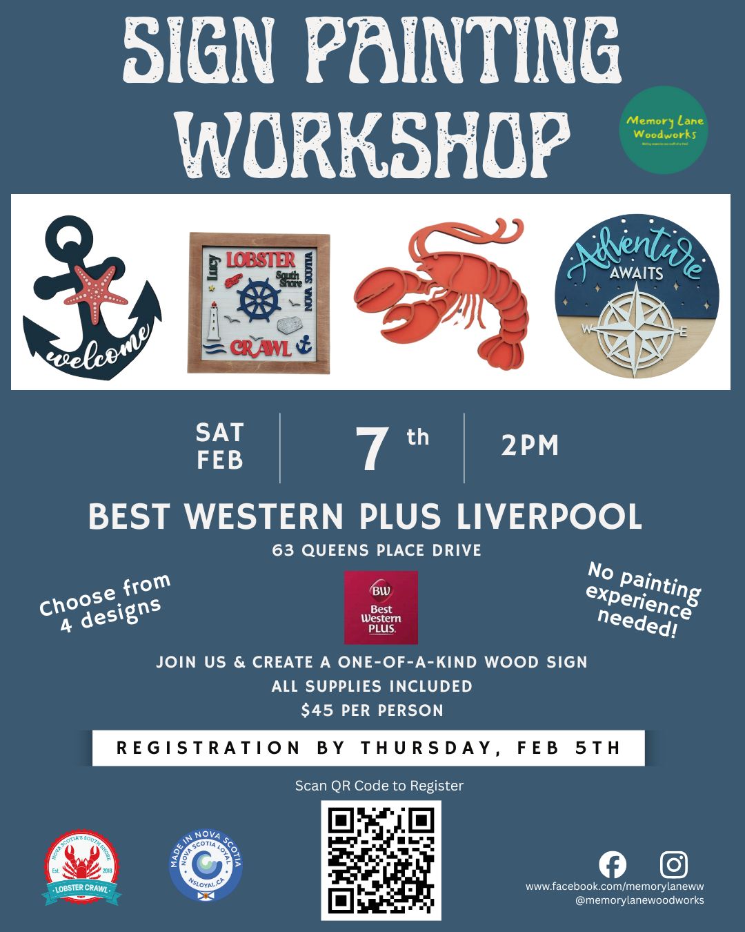 Sign Painting Workshop